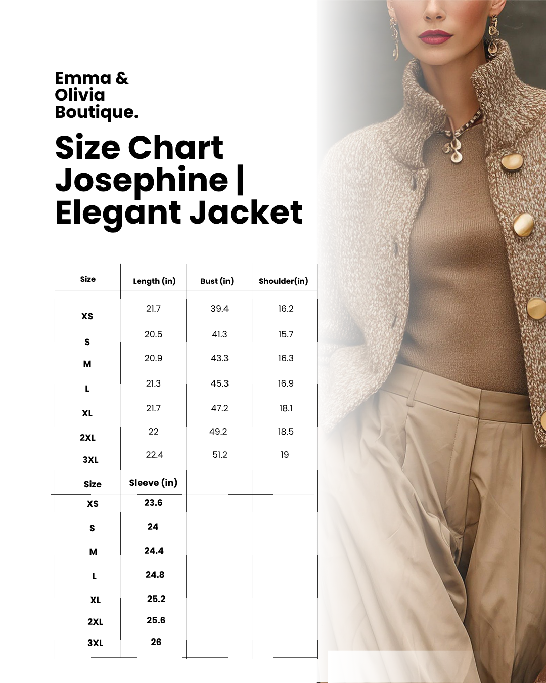 Women's Textured Knit Jacket with Gold Buttons