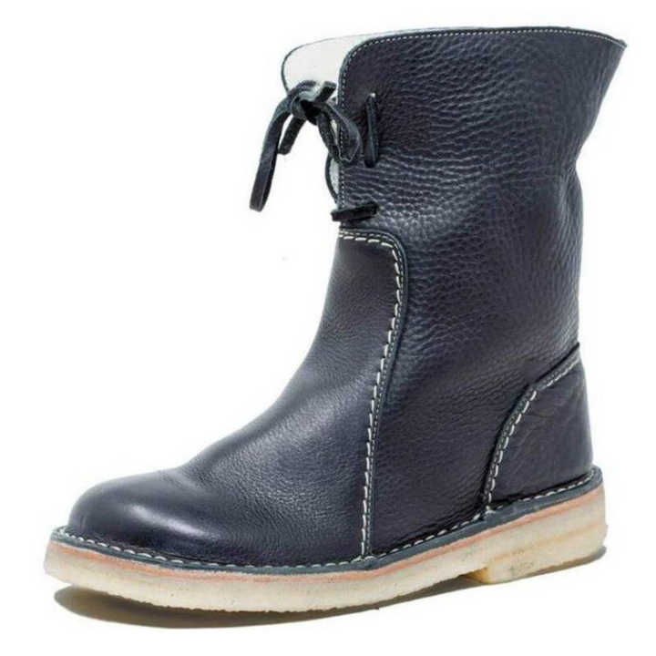 Chunky Lug Sole Tailored Boots for Women