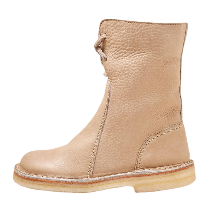 Chunky Lug Sole Tailored Boots for Women