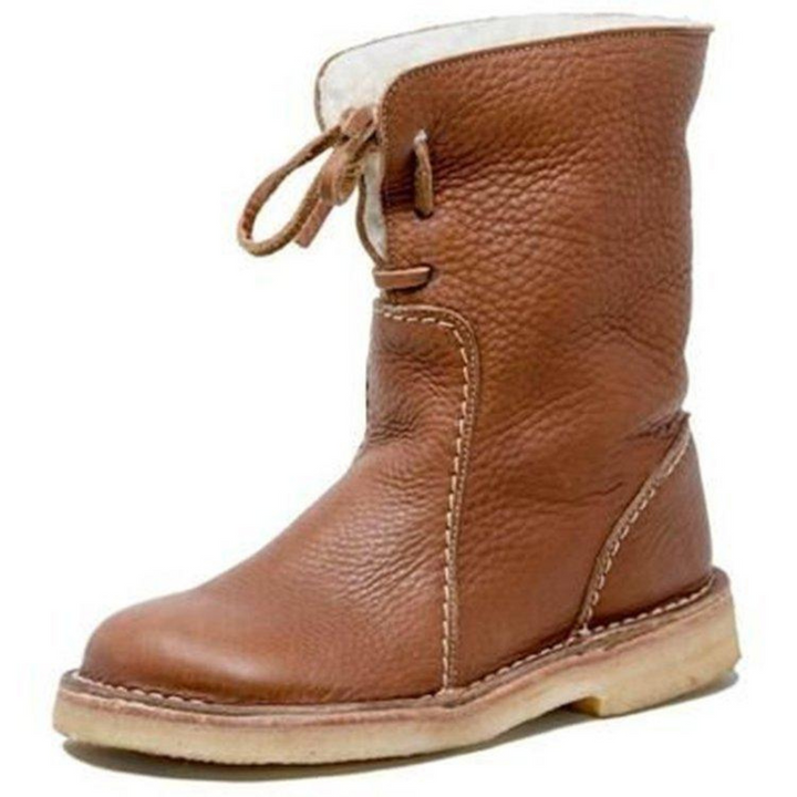 Chunky Lug Sole Tailored Boots for Women