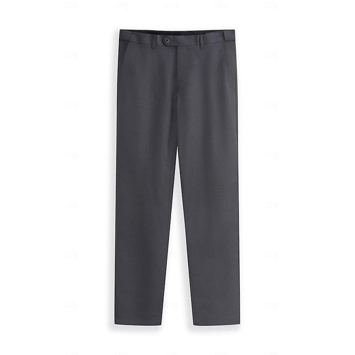 Mens Straight Leg Tailored Suit Modern Fit