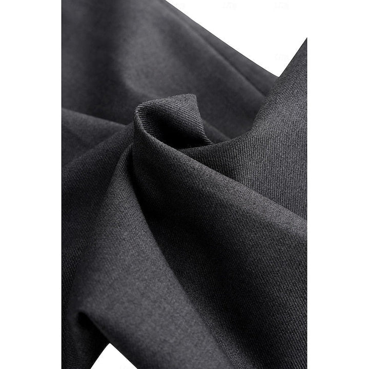 Mens Straight Leg Tailored Suit Modern Fit