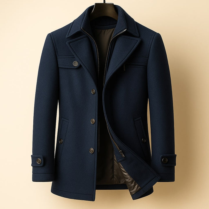 Relaxed Fit and Flare Longline Coat Women
