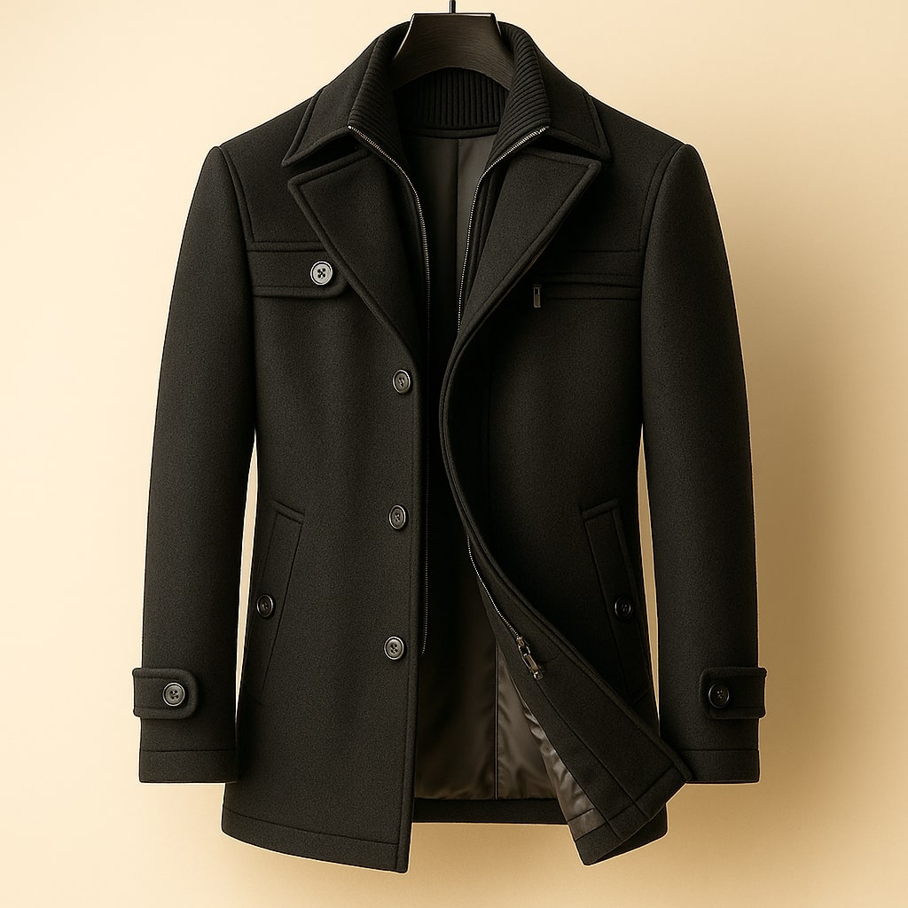 Relaxed Fit and Flare Longline Coat Women