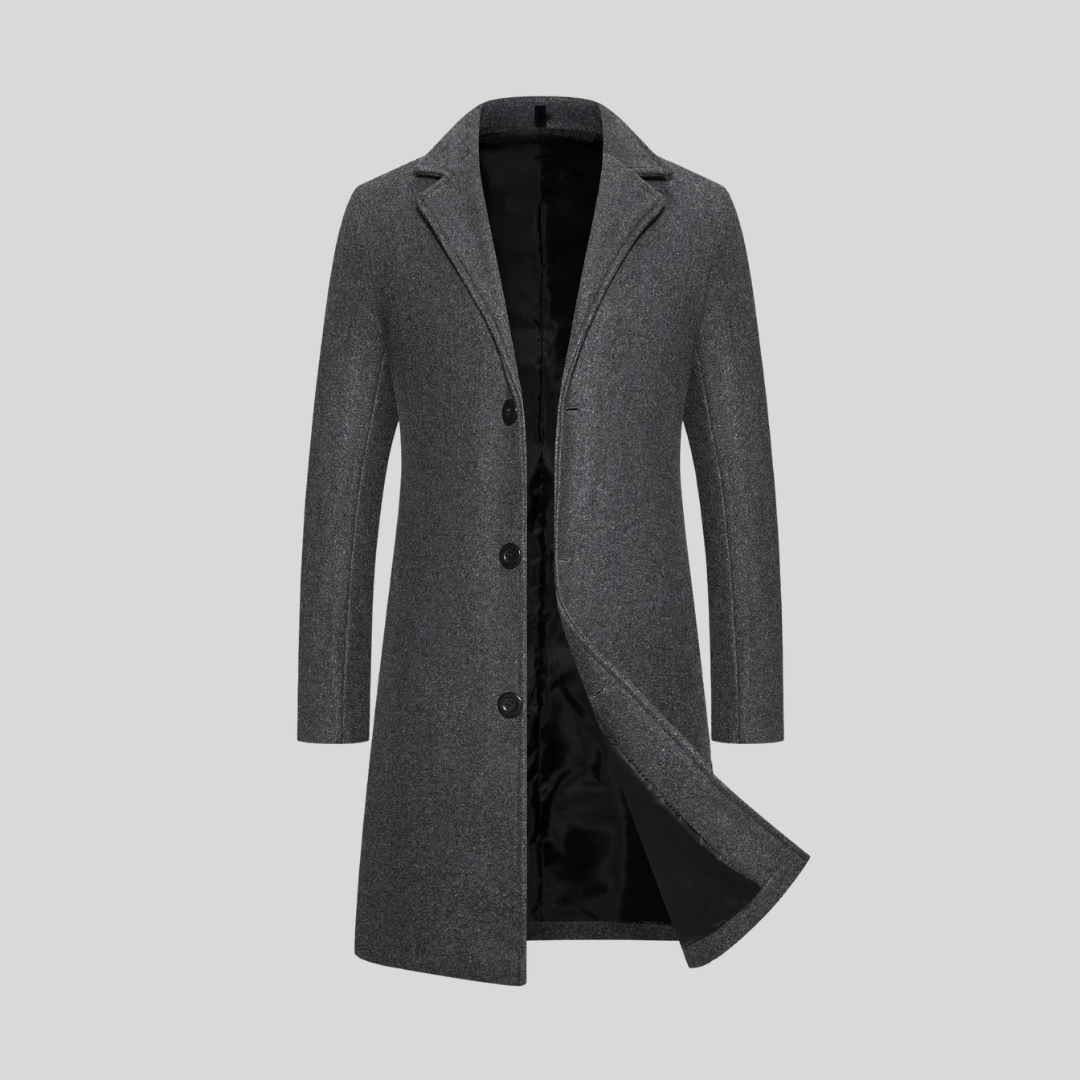 Longline Tailored Notch Lapel Coat Women