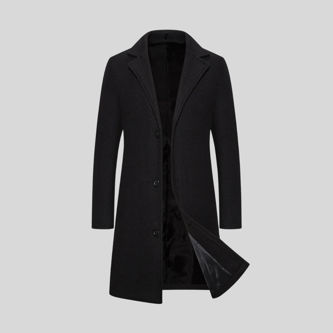 Longline Tailored Notch Lapel Coat Women