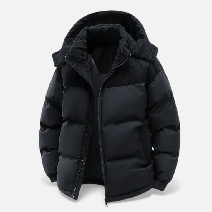 Mens Hooded Heritage Longline Wool Coat