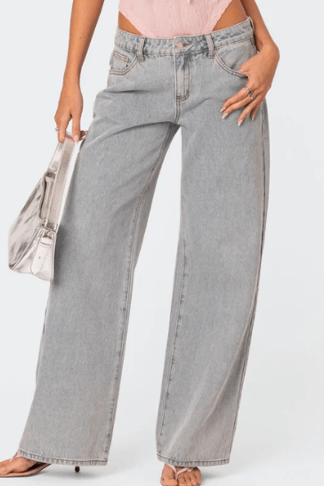 Longline Wide Leg Trousers Polished Tailored Womens