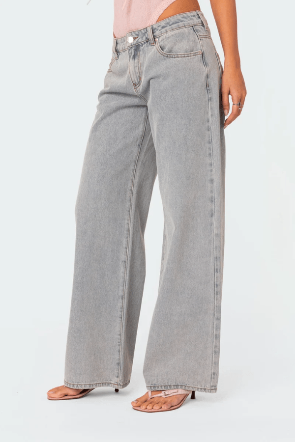 Longline Wide Leg Trousers Polished Tailored Womens