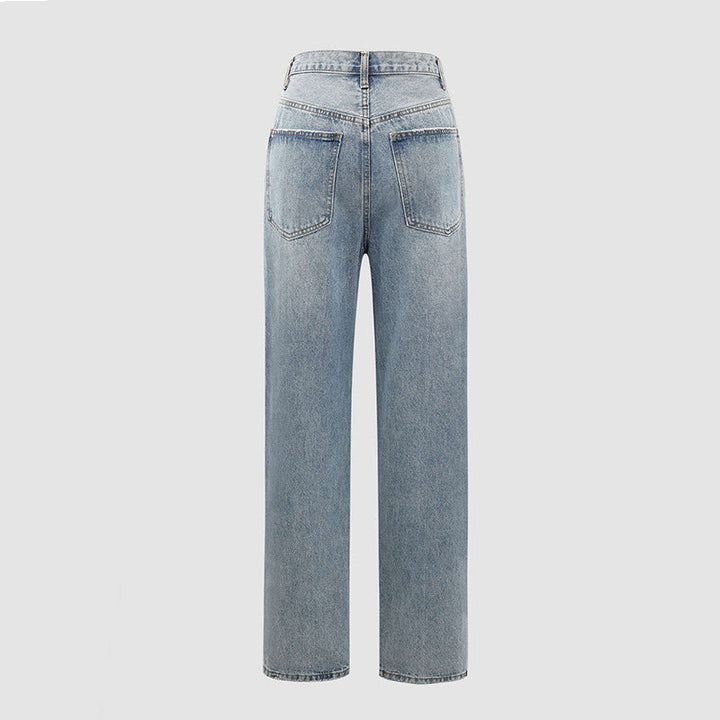 Wide Leg Trousers Women Modern Clean Cut