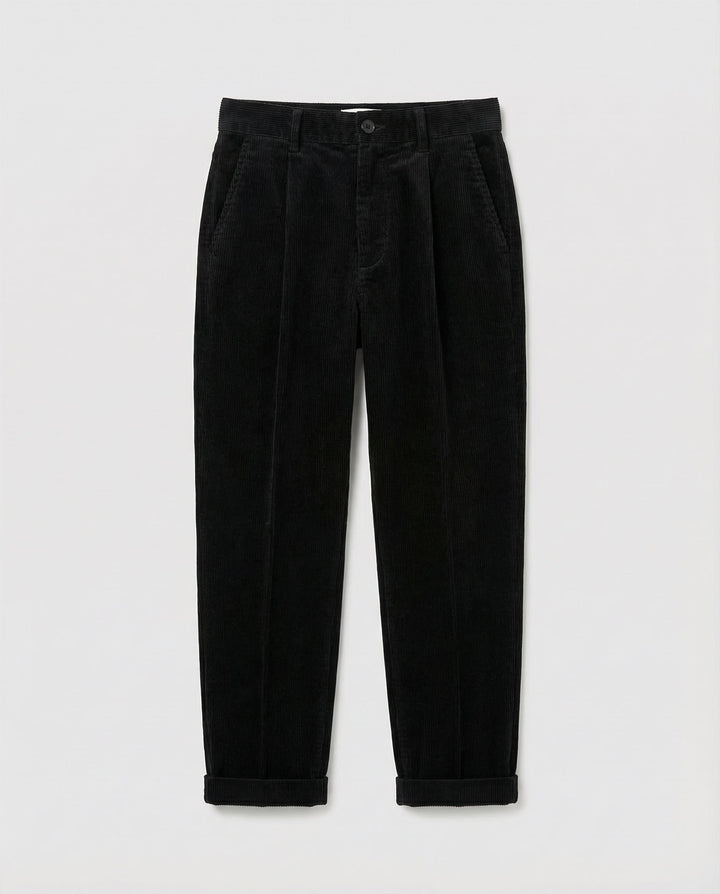 Ribbed Straight Leg Trousers Women Heritage Cut