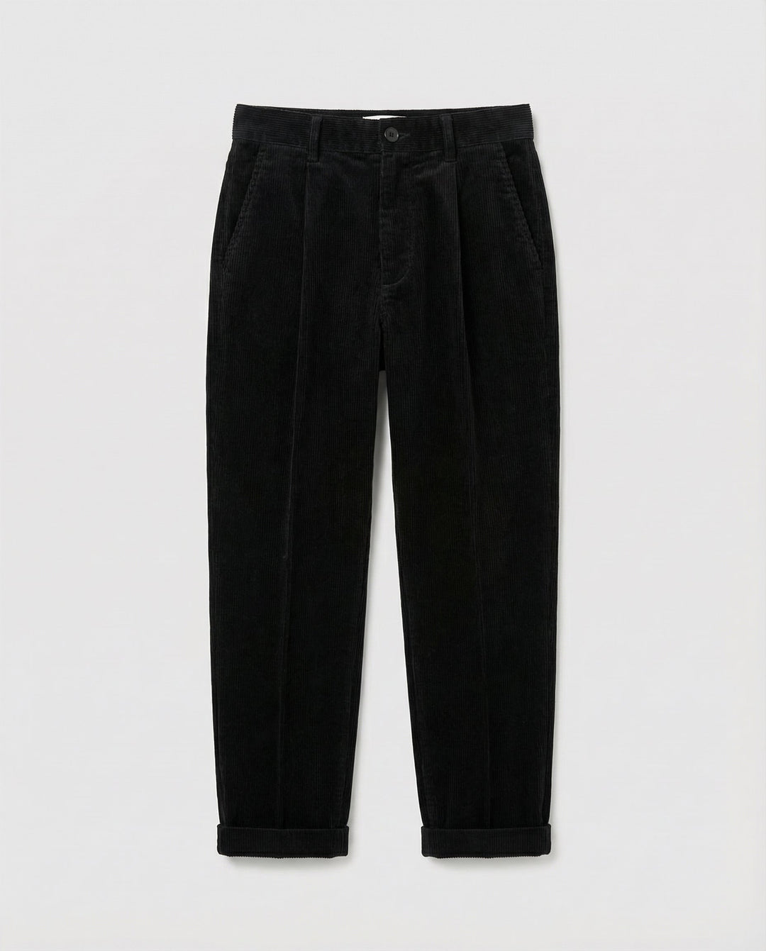 Ribbed Straight Leg Trousers Women Heritage Cut