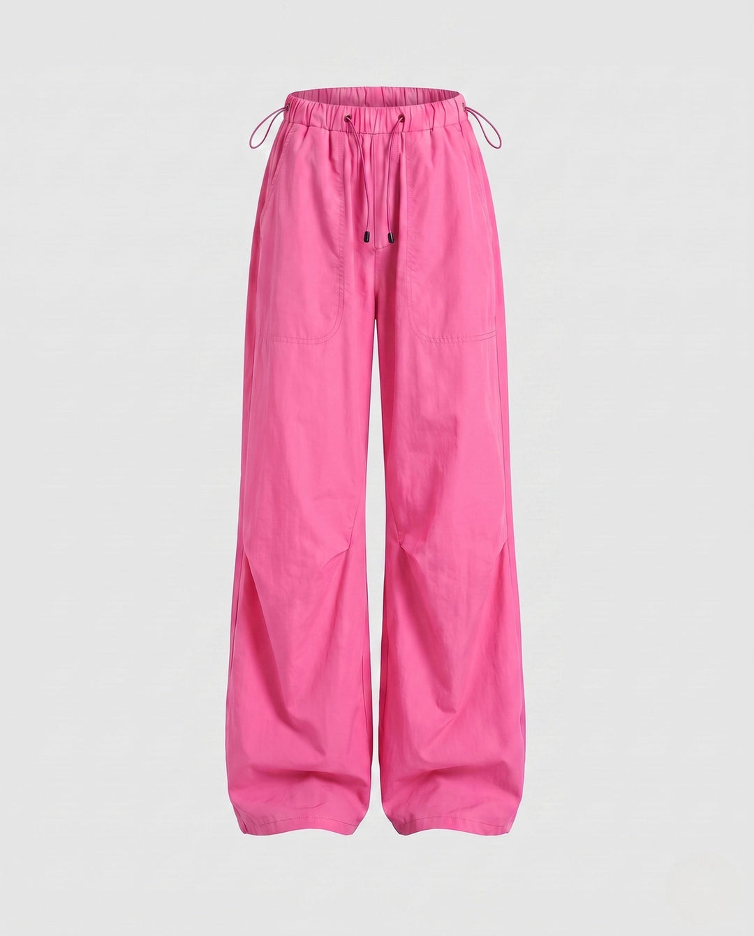 Wide Leg Cargo Trousers Relaxed Fit Women