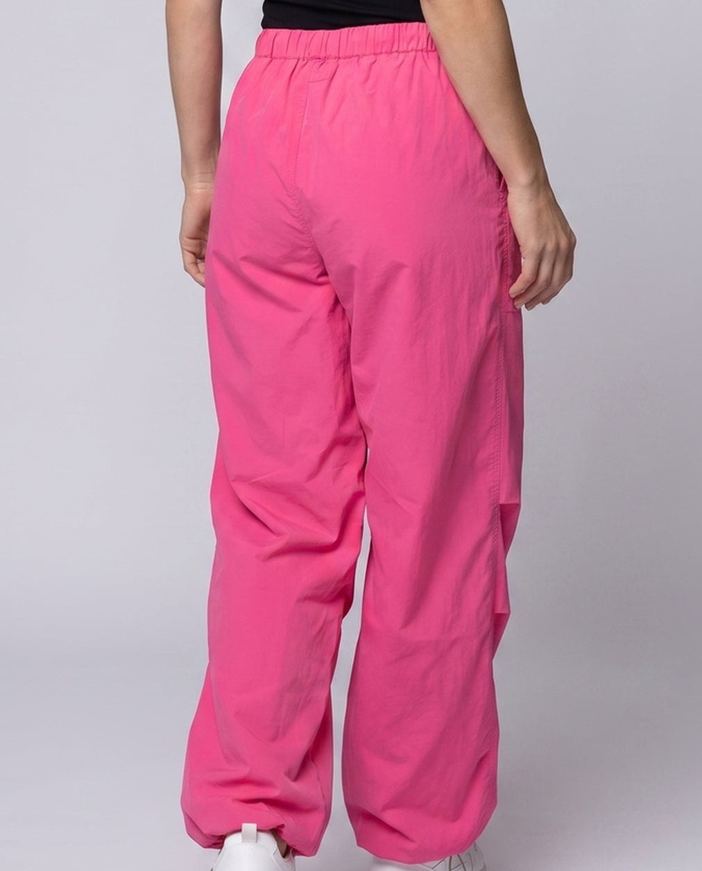 Wide Leg Cargo Trousers Relaxed Fit Women