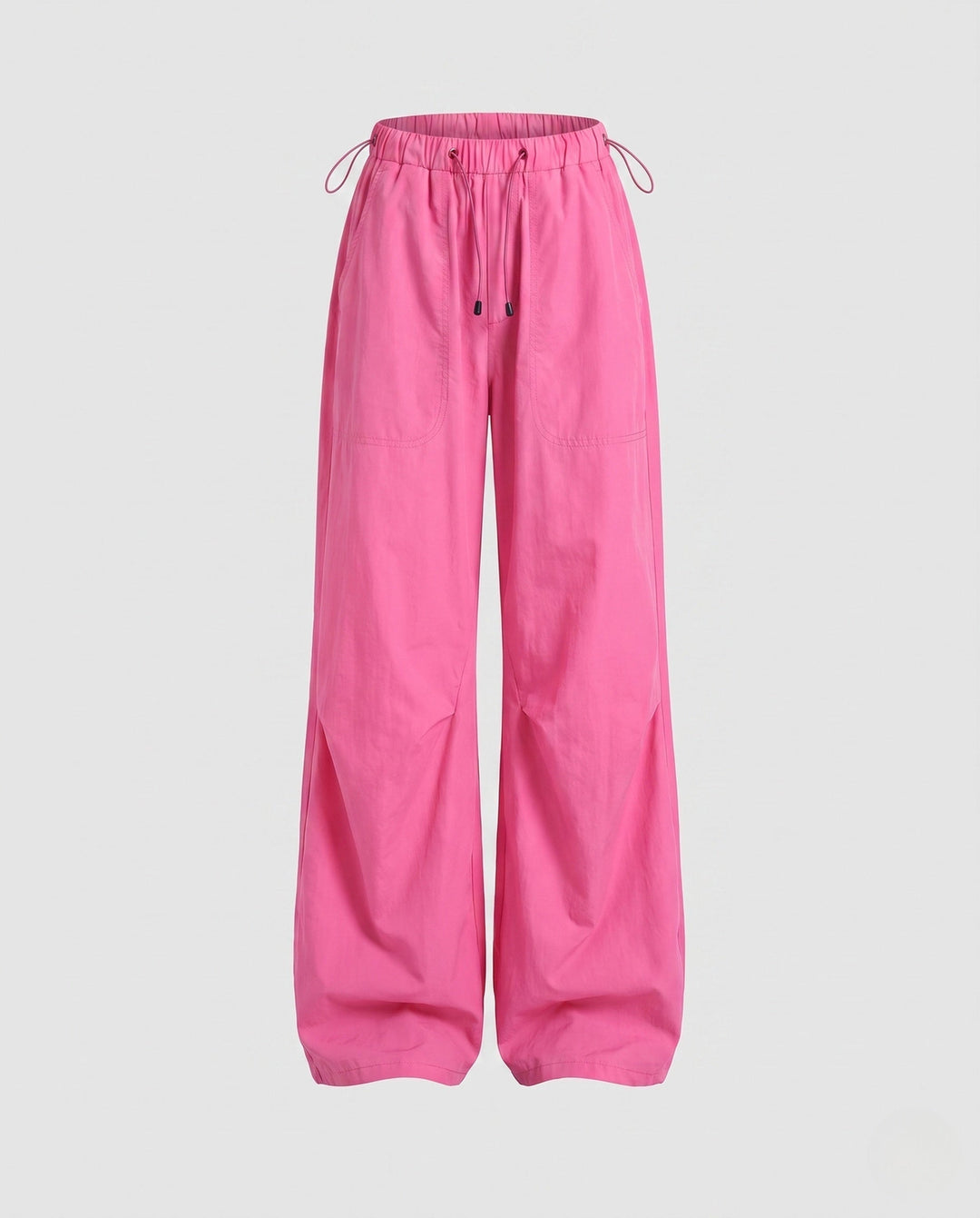 Wide Leg Cargo Trousers Relaxed Fit Women
