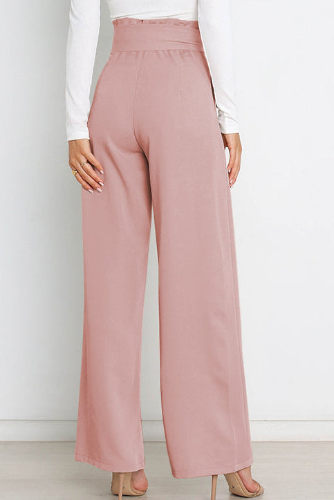 Wide Leg Trousers Slim Fit Womens Dress Pants