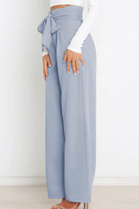 Wide Leg Trousers Slim Fit Womens Dress Pants