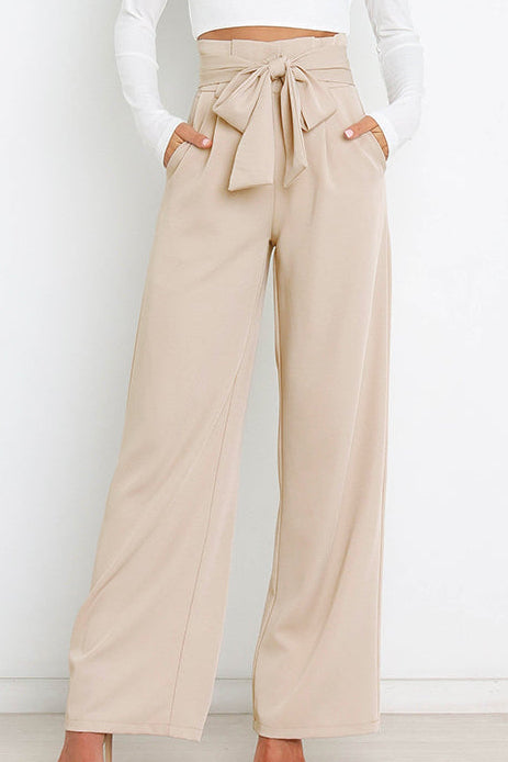 Wide Leg Trousers Slim Fit Womens Dress Pants