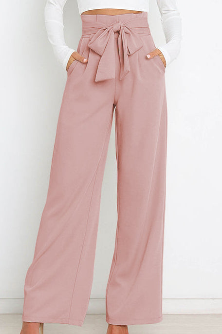 Wide Leg Trousers Slim Fit Womens Dress Pants