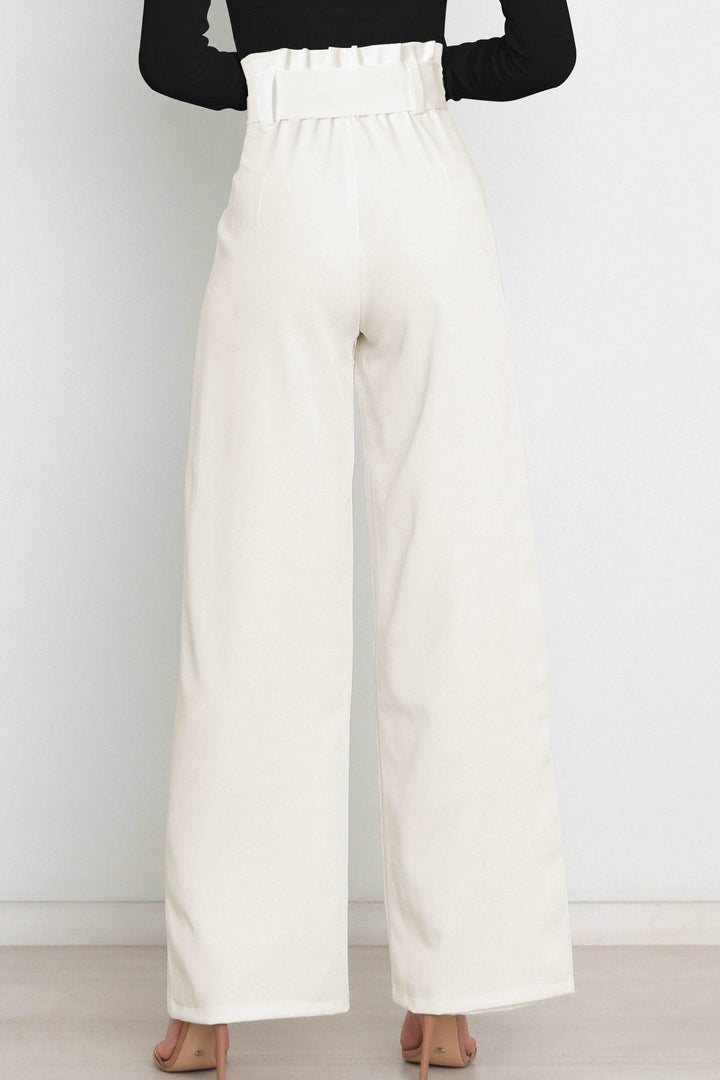 Wide Leg Trousers Slim Fit Womens Dress Pants