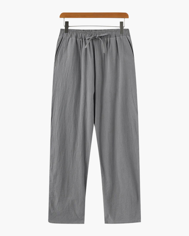 Wide Leg Straight Trousers Classic Tailored Fit Women