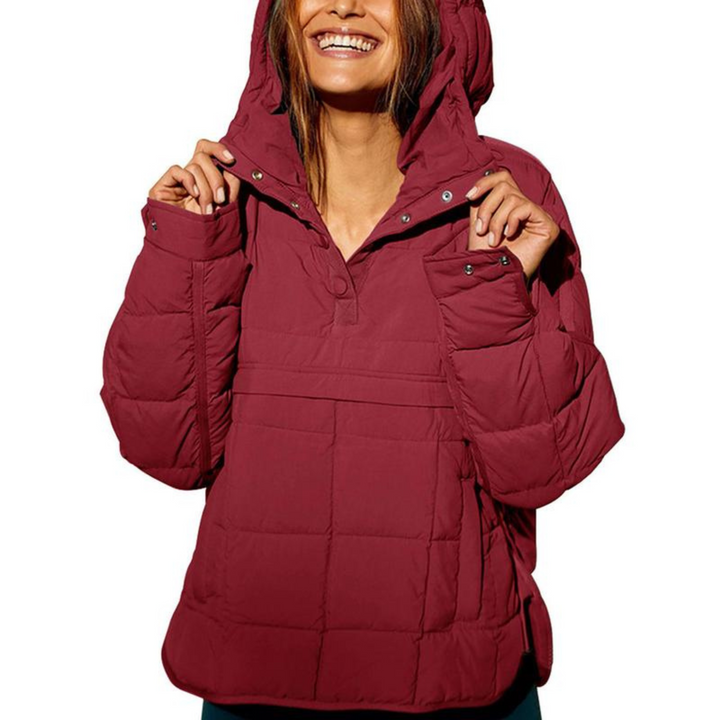 Womens Wrap Hooded Longline Oversized Coat