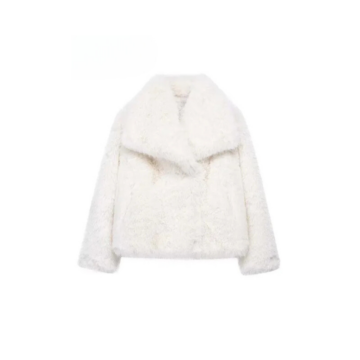 Womens Wrap Notch Lapel Longline Oversized Coat
