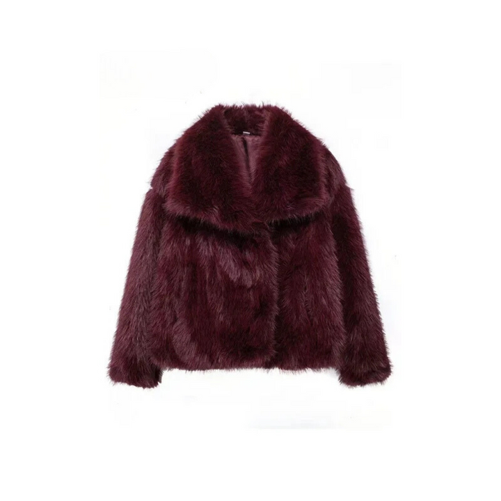 Womens Wrap Notch Lapel Longline Oversized Coat