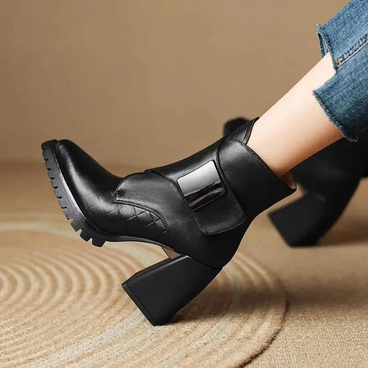 Contemporary Round Toe Boots Women Everyday
