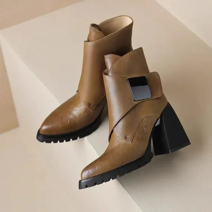 Contemporary Round Toe Boots Women Everyday