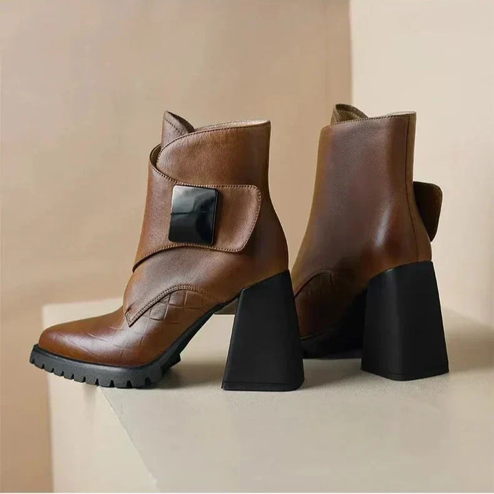 Contemporary Round Toe Boots Women Everyday
