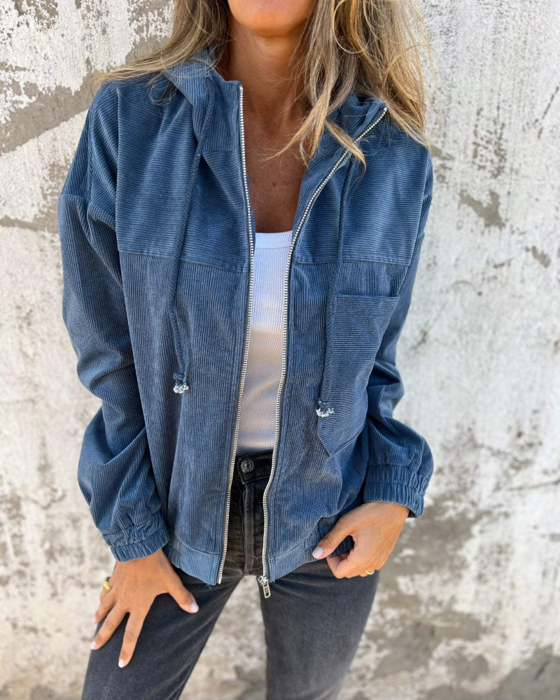 Womens Oversized Hooded Longline Coat