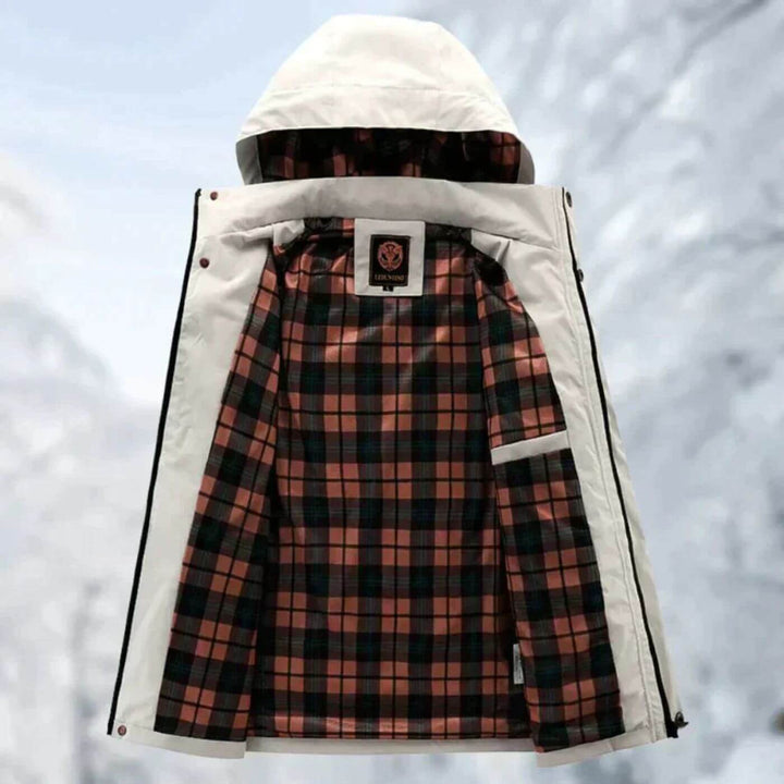 Womens Hooded Longline Relaxed Coat