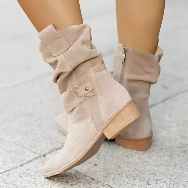 Womens Fluid Sartorial Ankle Boots Modern Clean