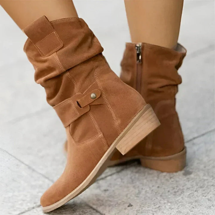Womens Fluid Sartorial Ankle Boots Modern Clean