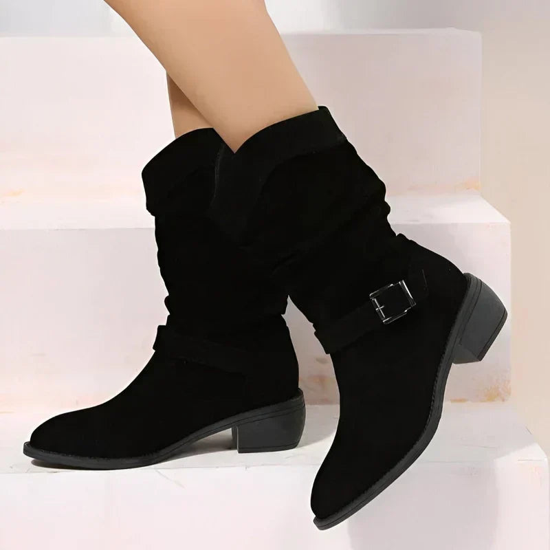 Womens Fluid Sartorial Ankle Boots Modern Clean