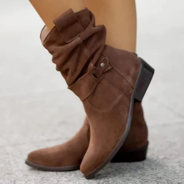 Womens Fluid Sartorial Ankle Boots Modern Clean