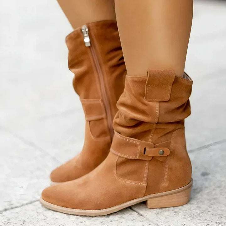 Womens Fluid Sartorial Ankle Boots Modern Clean