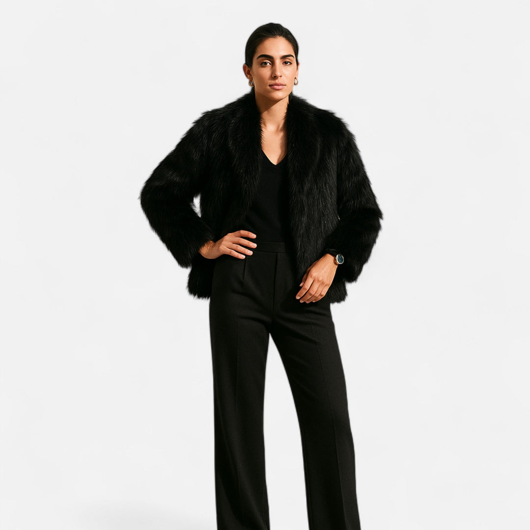 Longline Wrap Coat Fluid Tailored Women