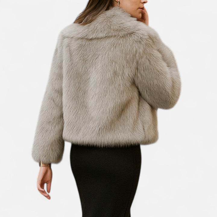 Longline Wrap Coat Fluid Tailored Women