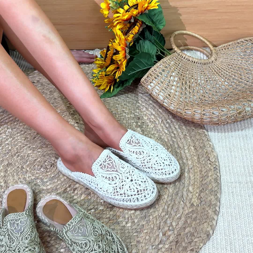 Womens Longline Strappy Flat Mule Sandals