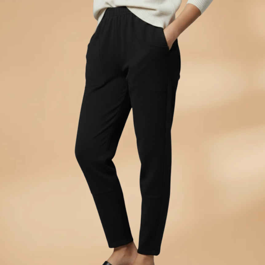 Womens Oversized Fluid Wide Leg Trousers