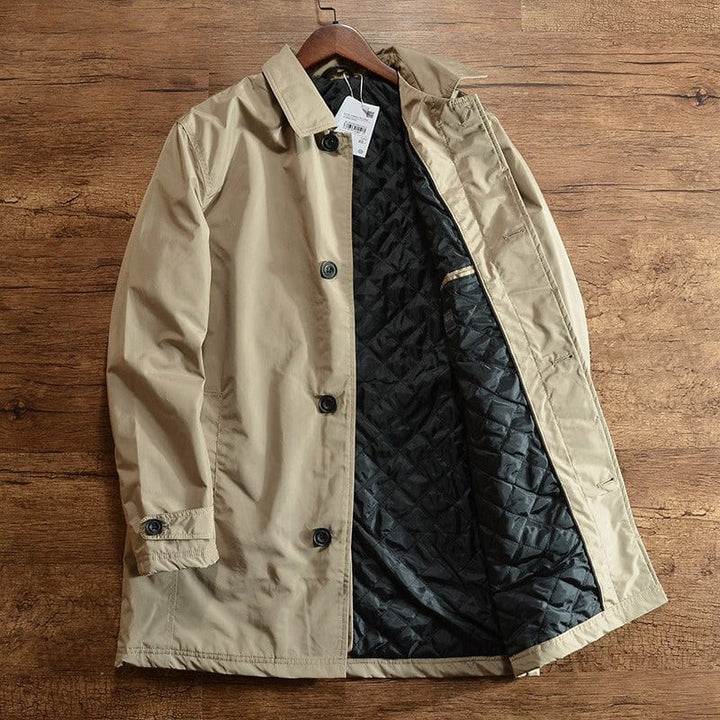Quilted Oversized Longline Coat Women