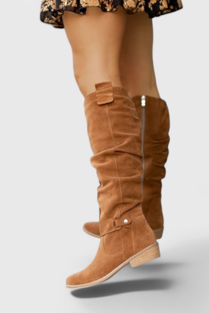 Womens Fluid Leather Chelsea Boots Everyday Style