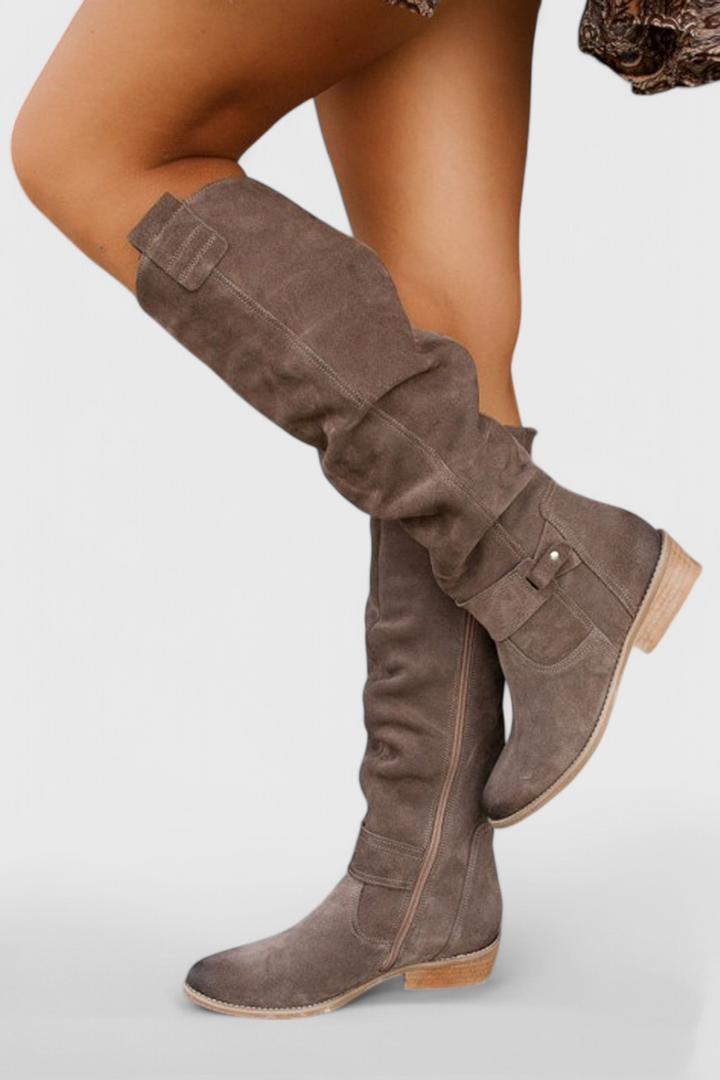 Womens Fluid Leather Chelsea Boots Everyday Style