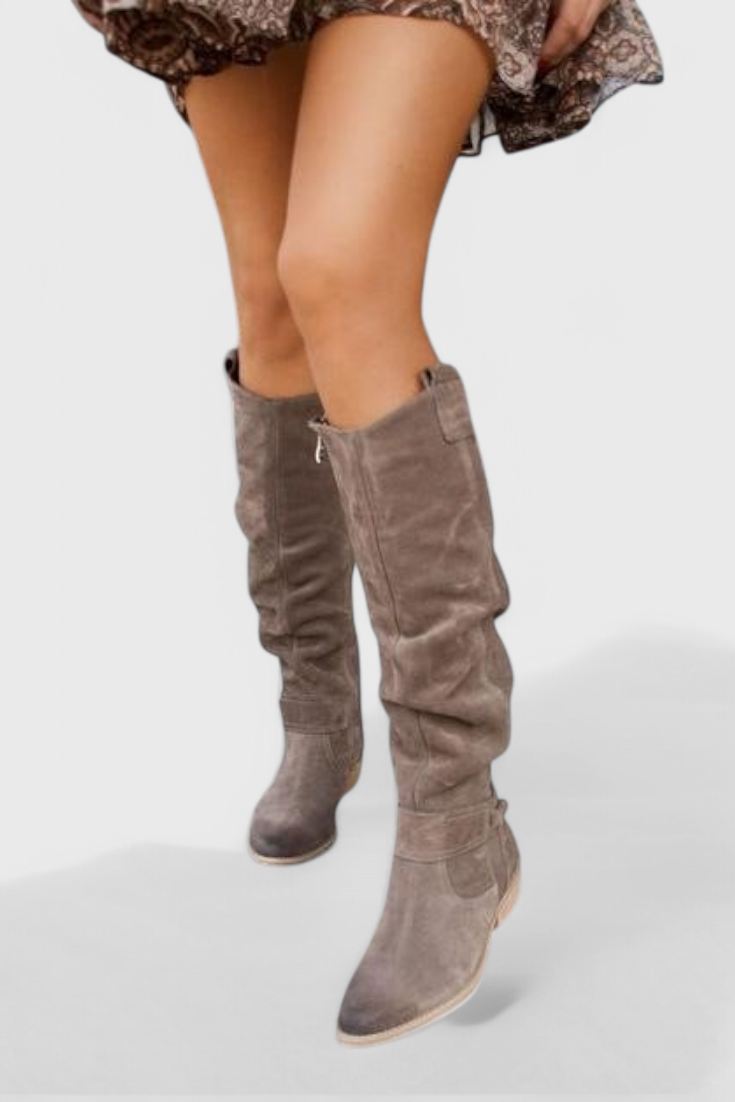 Womens Fluid Leather Chelsea Boots Everyday Style