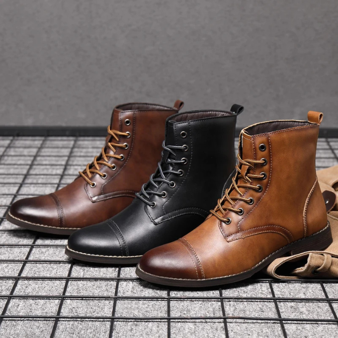 Mens Leather Loafers Clean Lined Dress Casual Shoes