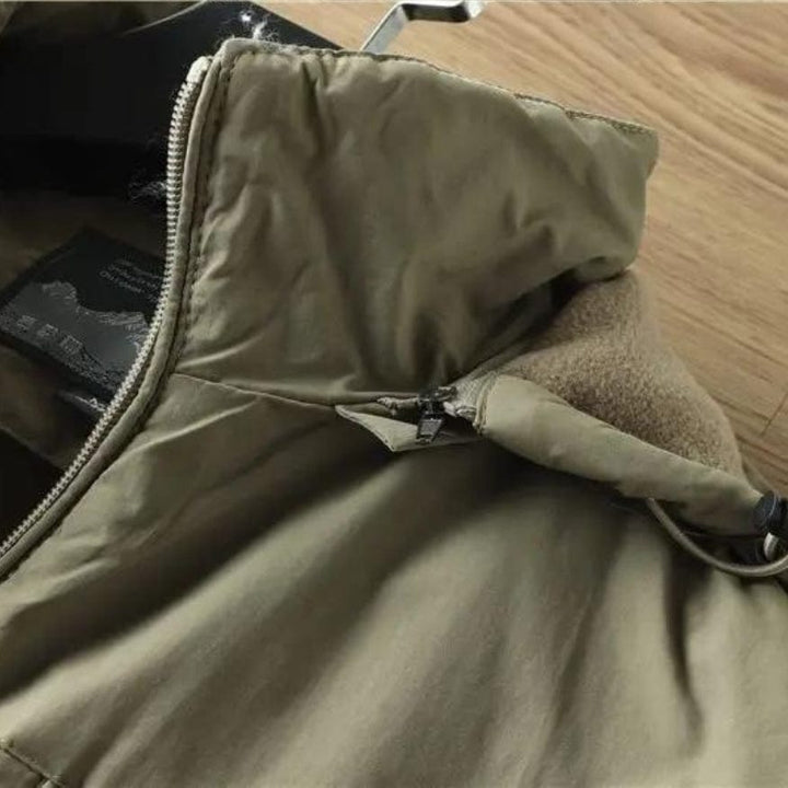 Womens Longline Hooded Minimal Coat