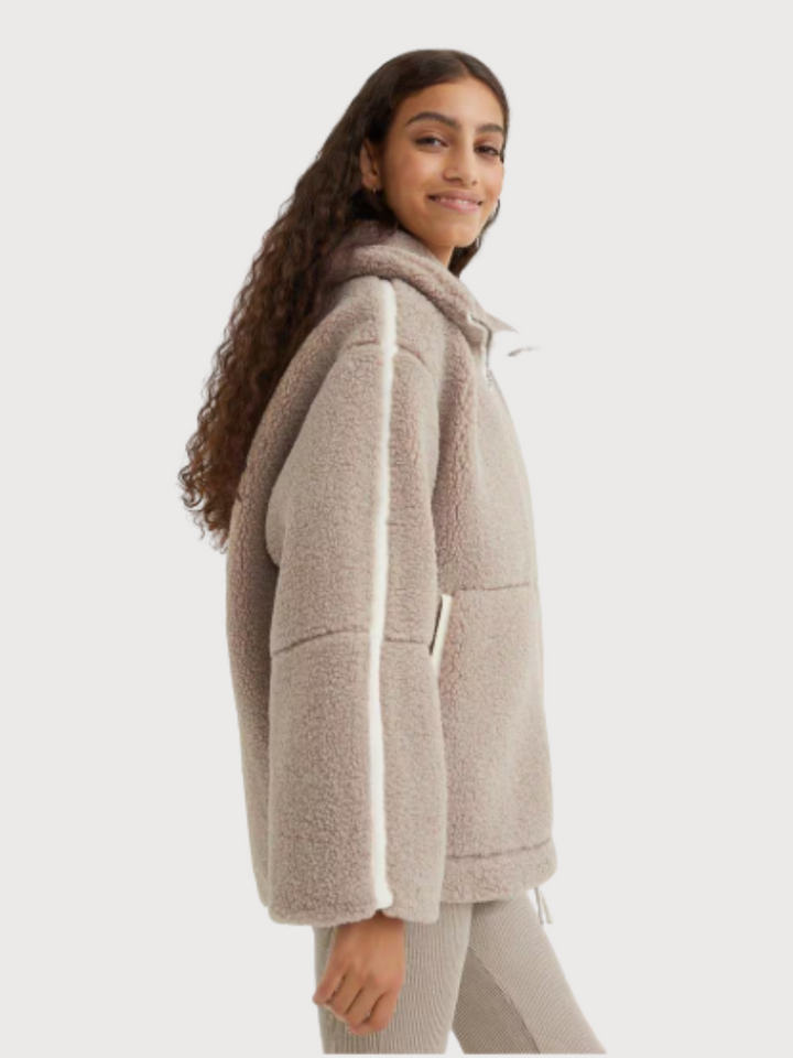 High Neck Oversized Longline Coat for Men