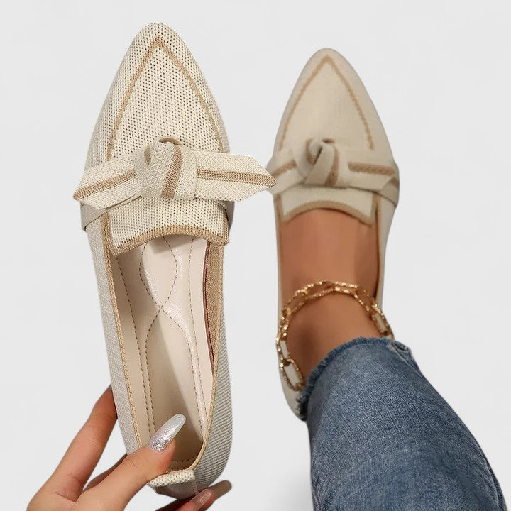 Women Slip On Loafers Almond Toe Low Profile Flats